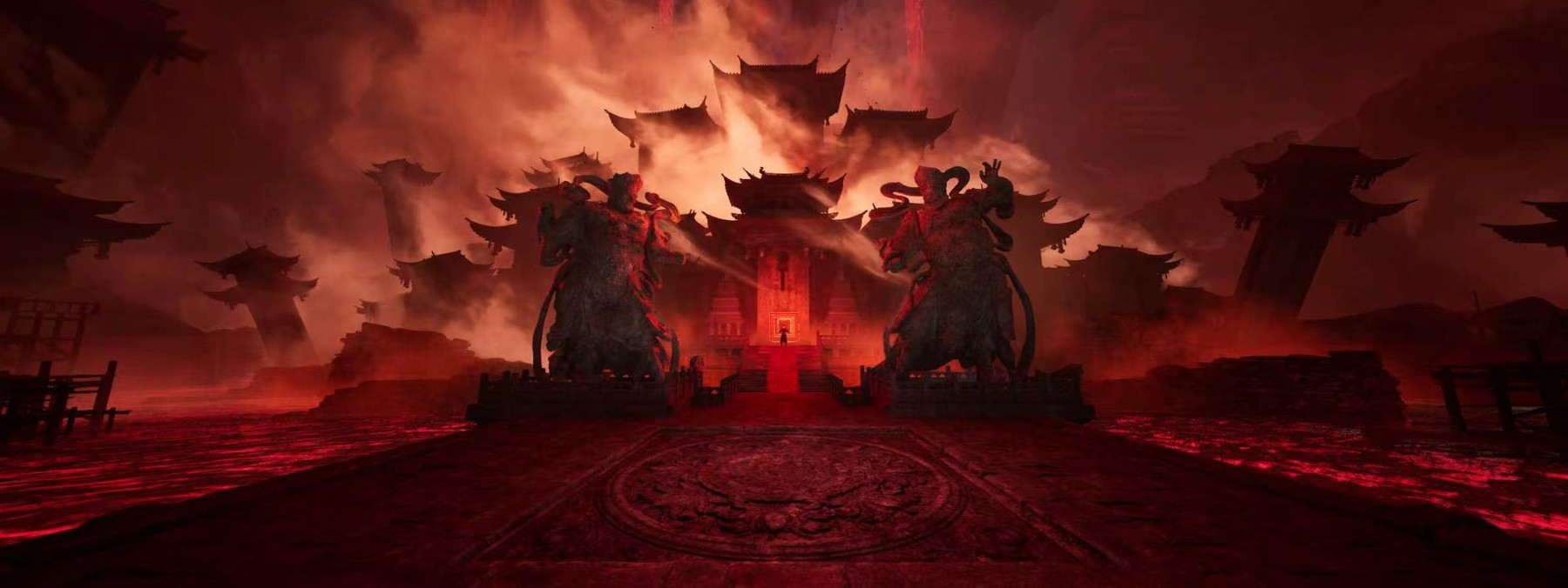 燃烧的地宫神塔场景设定