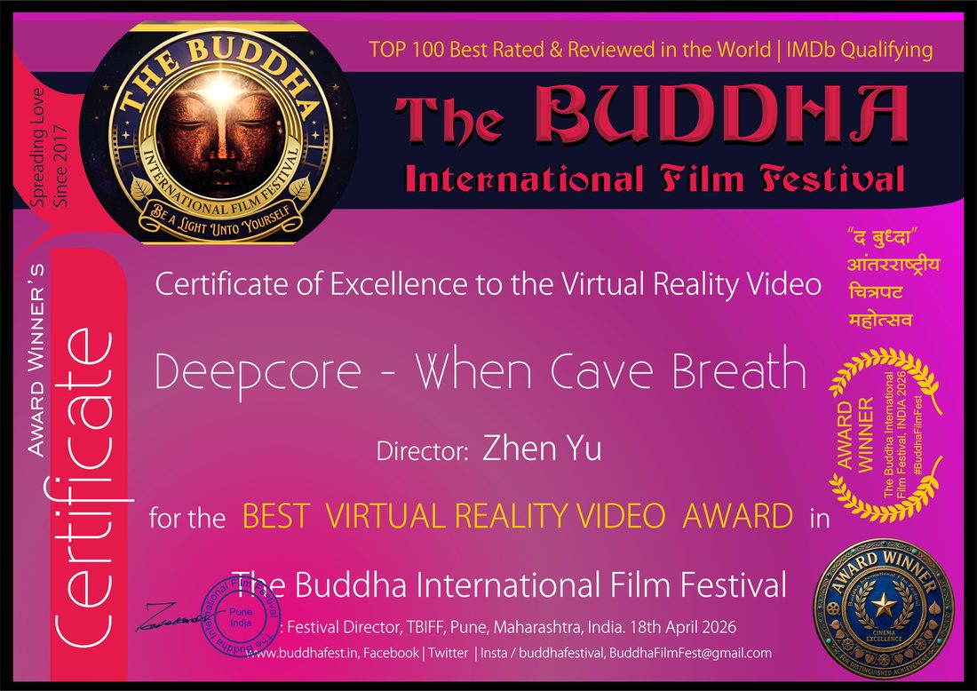 The Buddha International Film Festival · Best Virtual Reality Video 奖项标识